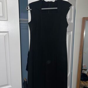 Calvin Klein Classic Black Midi Dress